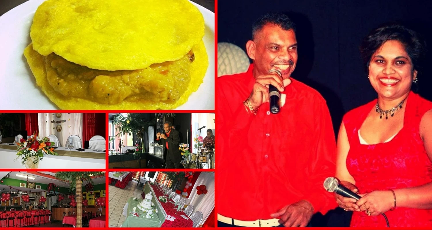 Caribbean catering buffet from Caribbean Paradise, Montreal